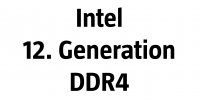 Konfigurator Intel 12. Generation DDR4