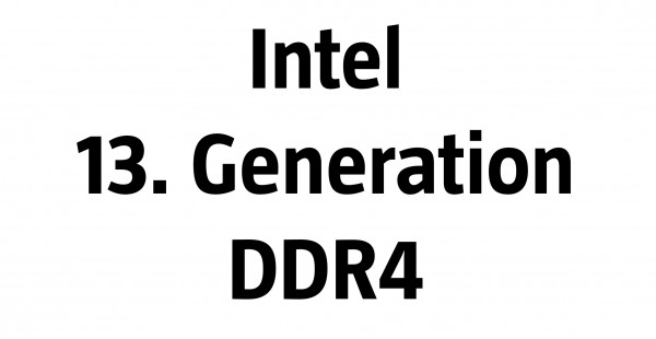 Konfigurator Intel 13. Generation DDR4